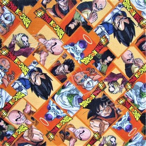 dragon ball replica case purple cloth|Dragonball Z Fabric for sale .